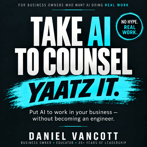 Take AI to Counsel: YAATZ It. — cover